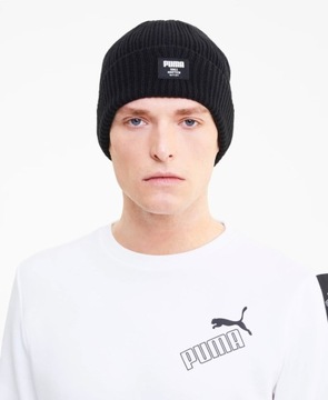 Puma czapka zimowa ciepła czarna beanie unisex