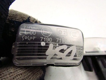 CITROEN DS4 C4 B7 LAMPA TABULKY SPZ 71907190