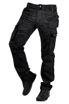 it096-1 г. 40 РАБОЧИЕ БРЮКИ-КАМУ, СВОБОДНЫЙ ПОЯС, КАМУФЛЯЖНЫЙ.