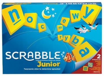 Mattel, Scrabble Junior, gra towarzyska