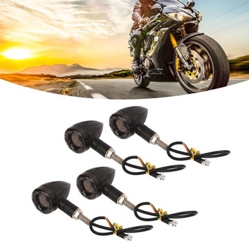 4X СВЕТОДИОДНЫЙ СИГНАЛ ПОВОРОТА, ОДОБРЕНИЕ ДЛЯ МОТОЦИКЛА СКУТЕРА