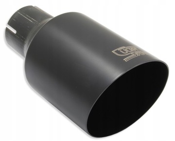Końcówka Wydechu Tłumika NBL1-101* Czarna 100mm