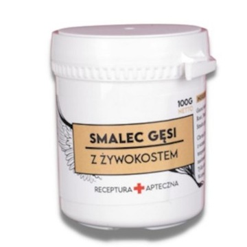 Smalec gęsi z żywokostem na Bóle mięśniowe 100g