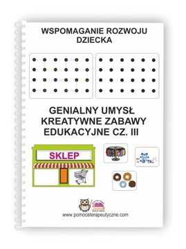 Genialny umysł III kreatywne zabawy edukacyjne A4