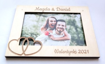 Подарок в рамке на День святого Валентина, годовщину свадьбы