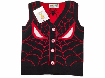 Kamizelka Chłopięca Spiderman zima wiosna 92