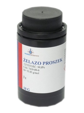 ŻELAZO METALICZNE PROSZEK - CZYSTY - 25g