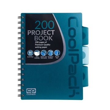 KOŁOZESZYT kołobrulion A5 200st COOLPACK niebieski