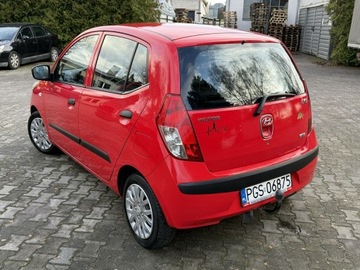 Hyundai i10 I Hatchback 1.2 DOHC 78KM 2009 Hyundai i10 1.2 Benzyna 78KM niski przebieg TOP, zdjęcie 3