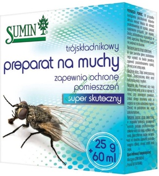 SUMIN TRÓJSKŁADNIK NA MUCHY 25g+60Mml DO MALOWANIA