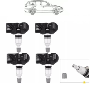 4x Tlakový Senzor pro Mercedes W213 W177 W167 Rdks A0009054104