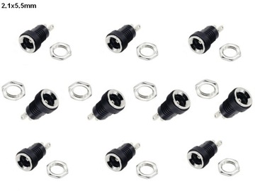 Gniazdo DC 2,1/5,5mm typ2 (10szt)