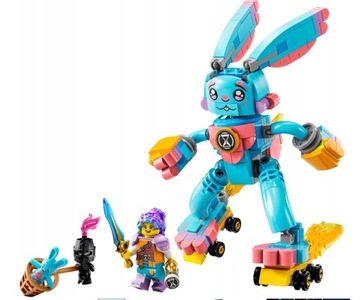 НАБОР LEGO КРОЛИК ЗАЯЦ БУНЧУ БУНЧУ РОЛИКОВЫЕ КОНЬКИ ФИГУРА DREAMZzz BLOCKS