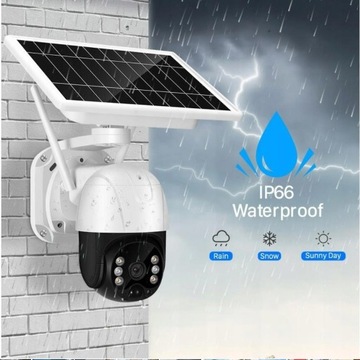 НАРУЖНАЯ СОЛНЕЧНАЯ ВРАЩАЮЩАЯСЯ IP WIFI FULL HD СОЛНЕЧНАЯ КАМЕРА