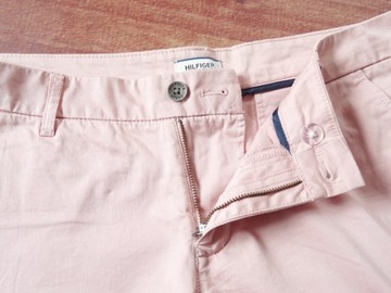 HILFIGER DENIM SUPER SPODNIE chinos LOGO 30/30