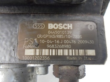ČERPADLO VSTŘIKOVAČE 9683268980 CITROEN C-CROSSER 2.2 HDI