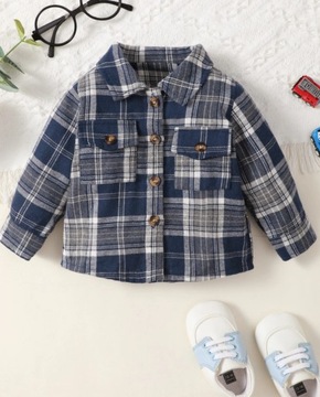 SHEIN РУБАШКА В КЛЕТКУ ДЛЯ МАЛЬЧИКОВ BASIC 80 VBJ