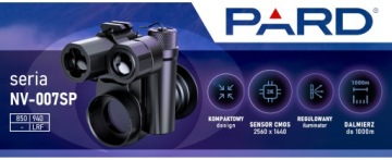 Очки ночного видения PARD NV007SP LRF IR 850
