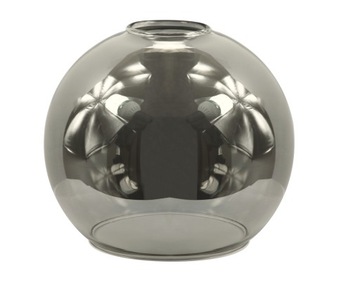 KLOSZ DO ŻYRANDOLI, LAMP SZKLANY GRAFIT SK1-04