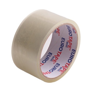 Taśma akrylowa transparentna 48mm x 50m - 6 sztuk