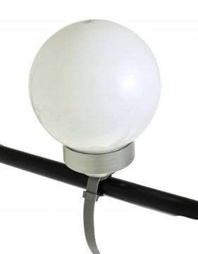 Lampa solarna na Balkon Ogrodzenie Płot KULA 15cm