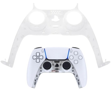 ПРОЗРАЧНАЯ ВСТАВКА ДЕКОР ПЕРЕДНЕЙ ПАНЕЛИ PS5 PAD CASE РАСПРОДАЖА!