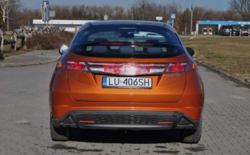 Honda Civic VIII Hatchback 5d 1.4 i 83KM 2008 Honda Civic GWARANCJA, 2008r, 1.4 BenzynaLPG, Niski przebieg, Nowe sprzegl, zdjęcie 16