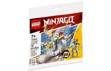 LEGO Ninjago Механизм элементаля земли Коула 71806 + Ледяной дракон 30649