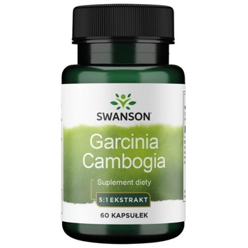 SWANSON GARCINIA CAMBOGIA EXTRACT 80mg 60 kaps.