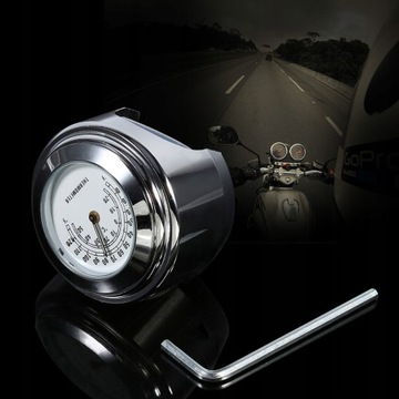 WODOODPORNY TERMOMETR NA KIEROWNICĘ MOTOCYKLA