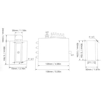 DTW 5 Стабилизатор напряжения 400V AVR Стабилизатор напряжения для 3 UZ