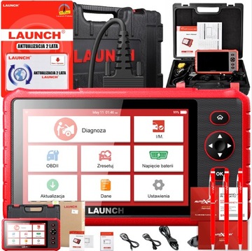 TESTER DIAGNOSTYCZNY LAUNCH CRP909X LITE PL WERSJA 23r