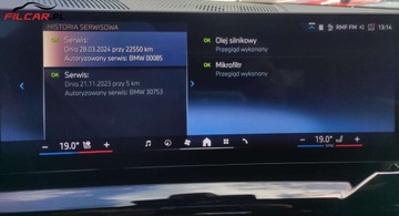 BMW Seria 5 G90-91 2023 BMW Seria 5 M PAKIET PRO GWARANCJA Kamery 360 Zarejestrowany Mozliwa zamia, zdjęcie 7