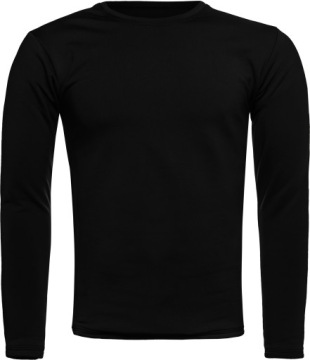 ТЕРМОАКТИВНАЯ ФУТБОЛКА зимняя, УТЕПЛЕННАЯ, черная S