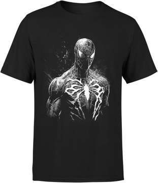 SPIDERMAN KOSZULKA MĘSKA SPIDER MAN MARVEL CZARNA T-SHIRT MĘSKI TSHIRT