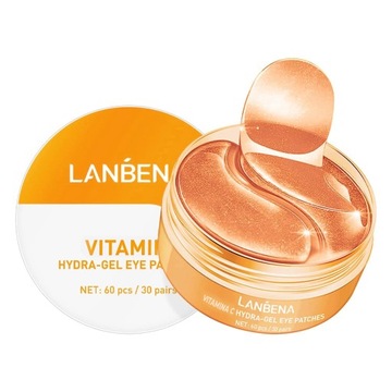 Lanbena Płatki Żelowe Pod Oczy Retinol 60 Sztuk