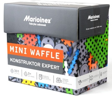 МИНИ-ВАФЕЛЬНЫЙ КОНСТРУКТОР EXPERT 301EL 3+ MARIOINEX