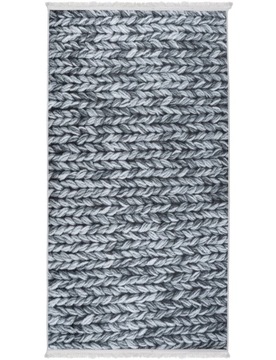 DYWAN 50x100 NOWOCZESNY CHODNIK DO KUCHNI FRĘDZLE
