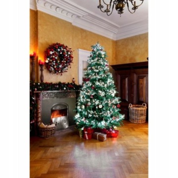 Светильники темно-белые 1400microLED 18м, плотные декоративные