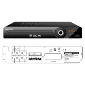 DivX DVD-плеер HYUNDAI USB SCART PL с субтитрами
