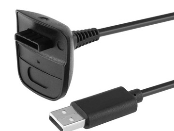 КАБЕЛЬ ЗАРЯДНОЕ УСТРОЙСТВО ДЛЯ XBOX 360 USB PLAY & CHARGE, ЧЕРНЫЙ УНИВЕРСАЛЬНЫЙ