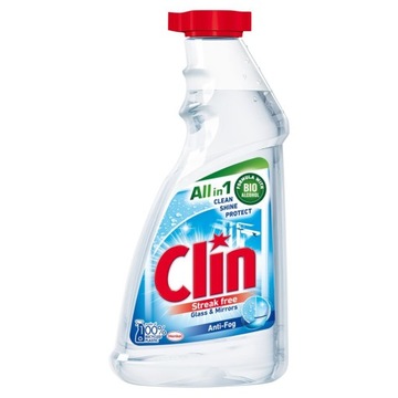 Clin Anty-Para Płyn do Czyszczenia Szyb Zapas 500ML