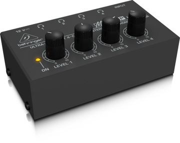 BEHRINGER HA-400 УСИЛИТЕЛЬ ДЛЯ НАУШНИКОВ 4-КАНАЛЬНЫЙ