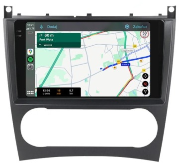 Mercedes W203 Rádio Navigace Android TS20 12GB/256GB 2K Qled