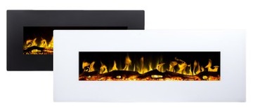Электрокамин Aflamo Albion 36 черный светодиодный