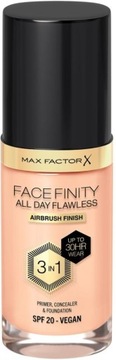 Max Factor Podkład FaceFinity 3w1 Wszystkie Kolory