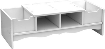 БЕЛАЯ ПОЛКА ДЛЯ МОНИТОРА, НАСТОЛЬНЫЙ ОРГАНАЙЗЕР