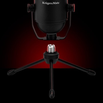 VLOGER GAMING STUDIO МИКРОФОН USB ДЛЯ КОМПЬЮТЕРА МОЩНЫЙ KRUGER WARRIOR