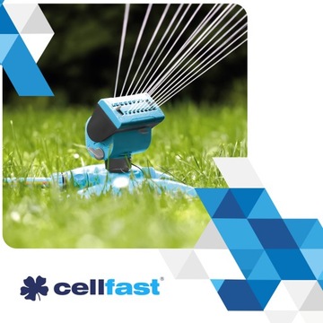 Zraszacz Ogrodowy Oscylacyjny Cellfast 16DYSZ EXPERT IDEAL Regulowany 240m2