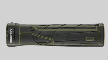 Велосипедные ручки Ergon GA2 Fat Black